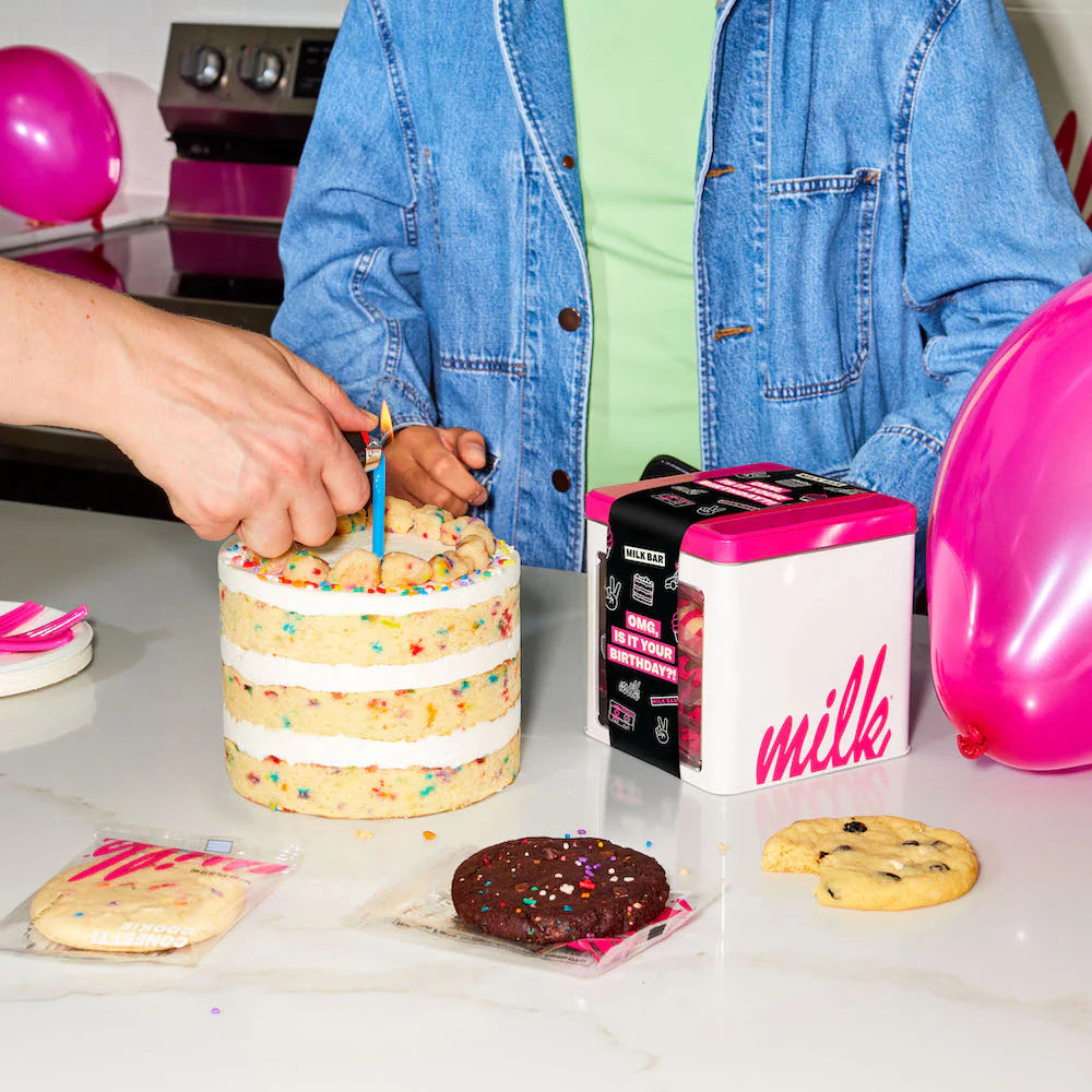 Birthday cake and Milk Bar treats