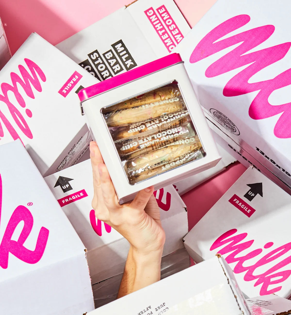 Milk Bar thank you gift box